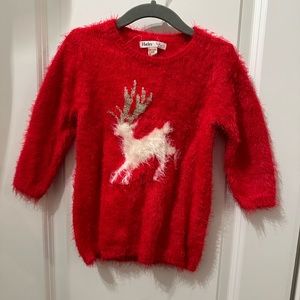 Hatley Baby 12-18 months Fuzzy Super Soft Reindeer Sweater